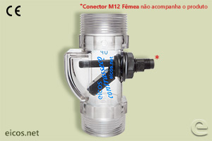 Sensor para visualizar e sinalizar se há água no caracol da bomba