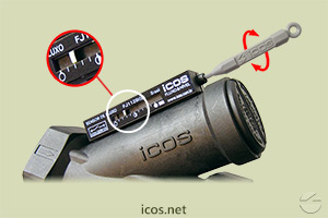 Ajuste de setpoint de vazão do Sensor de Fluxo (Fluxostato) para altas vazões FJ112B02