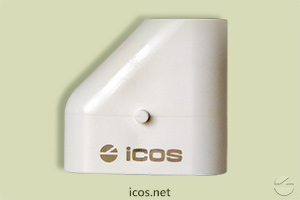 Adaptador PVC para montagem de sensor vertical Icos
